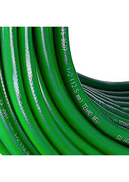 Metre Termo Bahçe Hortumu Dayanıklı 3 Katlı Sağlam Çeşme Su Sulama Yıkama Hortum 12.5 mm 1/2" fırsatları