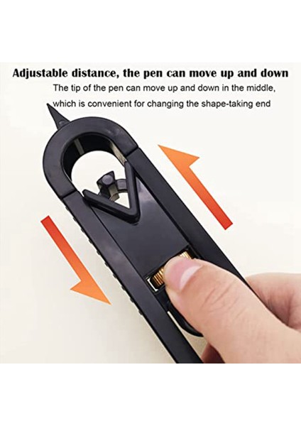 Düzensiz Kontur Göstergesi Karakter Ölçümü Radyan Gösterge Göstergesi Ayarlanabilir Kontur Göstergesi (Yurt Dışından) indirimleri