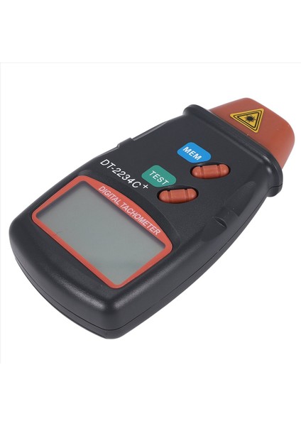 Dijital Takometre DT-2234C+ Temassız Mini Rpm Test Cihazı Ölçer LCD Ekran El Taşıyıcı Dijital Fotoğraf Takometresi (Yurt Dışından)