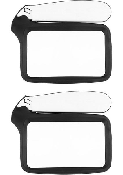 2 Adet Katlanır Elde Taşınır Büyüteç Cam Yaşlılar Okuma Gazete Yüksek Tanımlı Akrilik Büyüteç (Yurt Dışından)