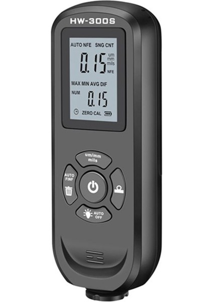 Dijital Kaplama Kalınlık Göstergesi 0 01MM/1MIL Siyah Kalınlık Ölçer Ekranlı LCD Ekran Kalibrasyon Işlevi Araç A Için (Yurt Dışından)