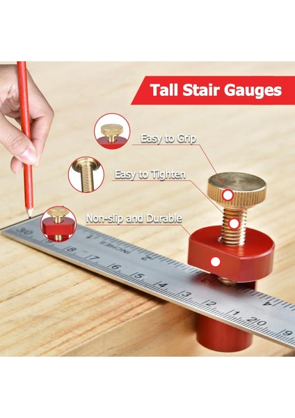 Staır Gauge Framıng Sahip ve Kaynak Hızlı Teslimler Kukulması Yüksek Sedi Takımları Jıg Merdiven Düzeni Ayarlanabilir 20MM (Yurt Dışından) fiyatları