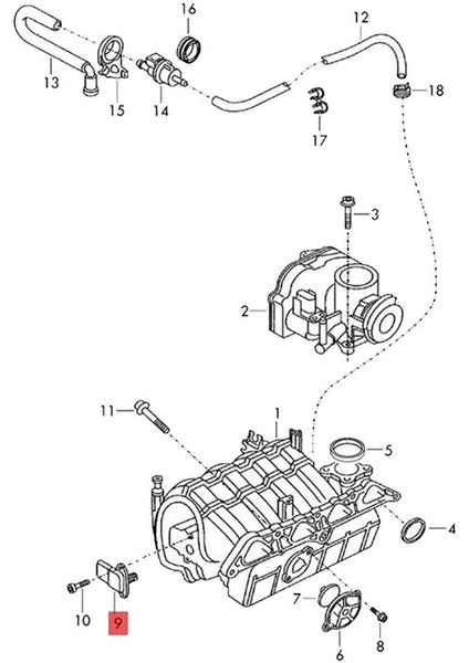 5pcs 036906051D Harita Vw Golf Için Basınç Sensörü Mk3 Mk3 Mk4 Polo Audi A2 Koltuk Skoda 93-24 Emme Manifoldu Sensörü 0279980411 (Yurt Dışından) fırsatları