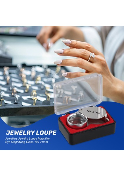Kuyumcu Kuyumcu Loupe Büyüteç Göz Büyüteç Camı 10X 21MM (Yurt Dışından) fırsatları