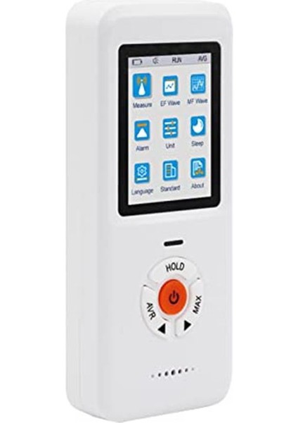 Emf Metre 3in1 Şarj Edilebilir Elektromanyetik Alan Radyasyon Dedektörü Ef Rf Mf Manded Dijital Emf Dedektörü LCD ile (Yurt Dışından)