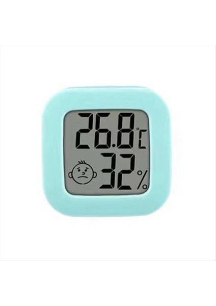 Mini Yüz Termometre Ev Ofisi LCD Termometre Çift Taraflı Bant (Yurt Dışından)