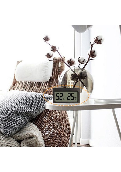 4pcs Araç Sürüngen Termometresi S-WS05 Balık Tankı Için Mini Termo-Higrometre ℃/℉ Beyaz (Yurt Dışından) indirimleri