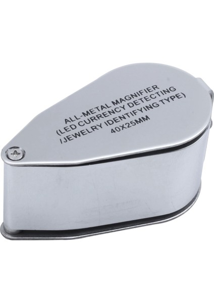 2pcs 40X LED Cep Büyüteçi Kuyumcu Göz Cam Döngü Lens Büyütme Loupe Uv Işığı (Yurt Dışından) indirimleri
