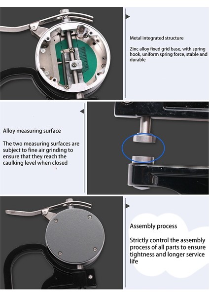 0 01MM Kalınlık Göstergesi 12 7mm Dijital Mikrometre Kalınlık Metre Mikrometro Kalınlık Test Cihazı (Yurt Dışından) fırsatları