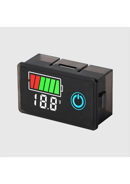 Dc 8-100V Kurşun Asitli Lityum Pil Için Dijital Voltaj Güç Göstergesi 12V/24V/36V/48V Iki Telli Anti Ters Anahtar A (Yurt Dışından) fiyatları