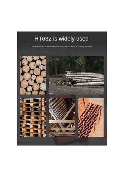 Mayilon HT632 Ahşap Nem Ölçer Duvar Su Test Cihazı Dijital Nem Metre Iki Pin Higometre Beton Dedektörü (Yurt Dışından) fiyatları