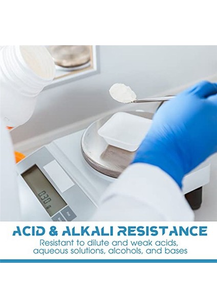 250 Paket Tartım Tekneleri Orta 100ML Kare Tek Kullanımlık Plastik Tepsiler Ölçekli Anti Statik Plastik Pan Laboratuvarı Tartım Yemekleri (Yurt Dışından) fırsatları