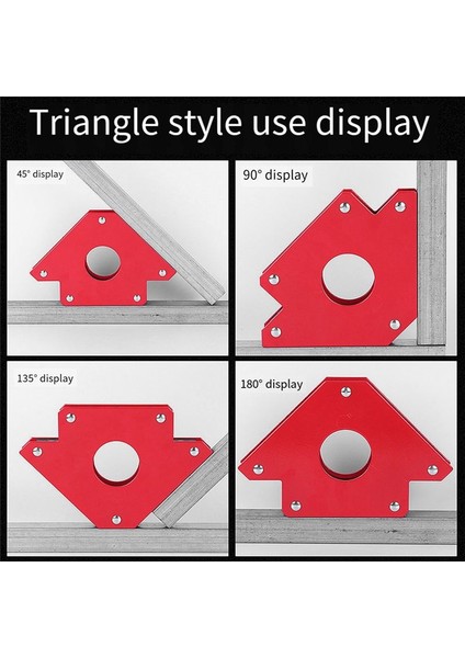 6pcs Prestor Güçlü Manyetik Kaynak Konumlandırıcısı Manyetik Çok Açılı Kaynak Armatürü Sağ Açılı Mıknatıs Kaynak Aracı (Yurt Dışından) fırsatları