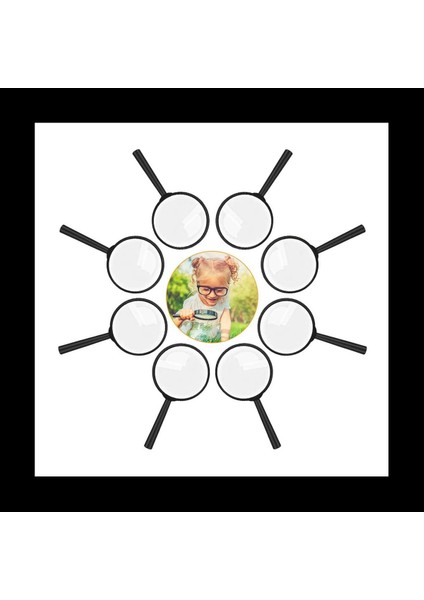 Çocuklar Büyüteç Cam 40 Adet Plastik El Tipi Mini Taşınabilir Büyüteç Küçük Çocukları Büyüteç Için Oyuncaklar Explorer (Yurt Dışından) fırsatları