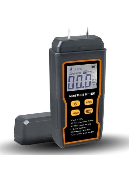 Ahşap Nem Ölçer Dijital Nem Test Cihaz El Tipi Iğne Nem Dedektörü Yakacak Odun Duvar Kağıdı Alçıpan (Yurt Dışından)