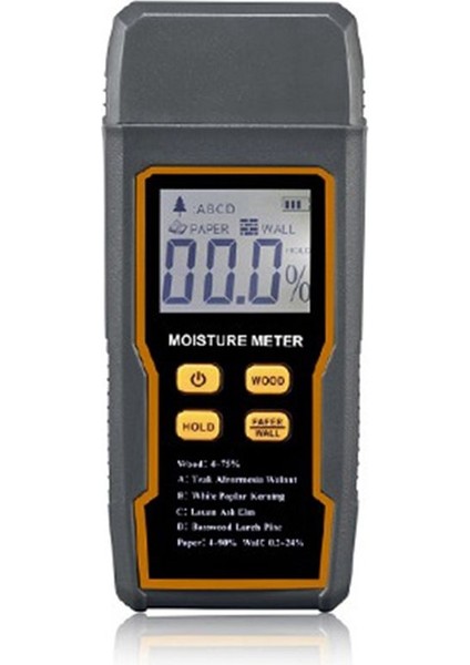 Ahşap Nem Ölçer Dijital Nem Test Cihaz El Tipi Iğne Nem Dedektörü Yakacak Odun Duvar Kağıdı Alçıpan (Yurt Dışından) fiyatları