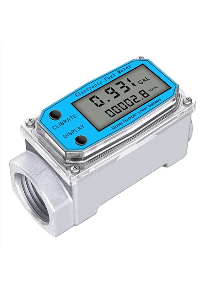 2x Dijital Türbin Su Akışı Ölçer Npt Sayacı ve Fnpt Iplik Gaz Yağı Yakıt Flowmetre (1 Inç) ile Dijital LCD Ekran (Yurt Dışından) fiyatları