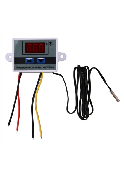 18PCS 220V 10A Dijital LED Sıcaklık Denetleyicisi Termostat Kontrol Anahtarı Prob (Yurt Dışından) fırsatları