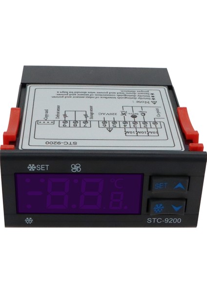 STC-9200 Dijital Sıcaklık Denetleyicisi Thermoregulatorre Frigeration Buzdolu Fan Alarm Fonksiyonu Ac 220V (Yurt Dışından) fırsatları