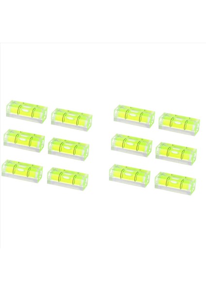 12PCS Mini Kabarcık Ruh Seviyesi 10X10X29MM Duvar Çerçeveleri Için Kare Seviyeler Sanat Görüntüler Resim Asma Rv Tripod Ölçüm (Yurt Dışından)