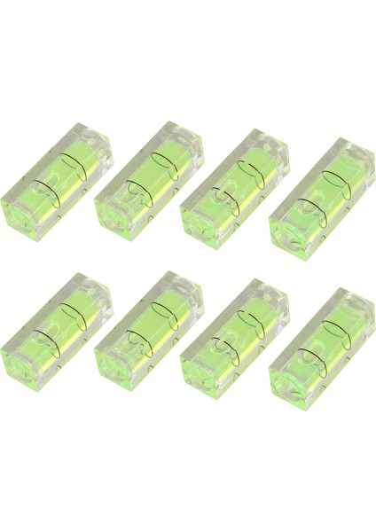 8pcs 10X10X29MM Evrensel Kare Kabarcık Ruh Seviyesi Tripod Ölçüm Kamerası (Yurt Dışından)