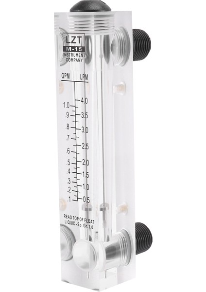 3x Siyah Ayarlanabilir Düğme 0 1-1 Gpm Panel Tip Su Akış Ölçer Lzm-15 (Yurt Dışından) fiyatları