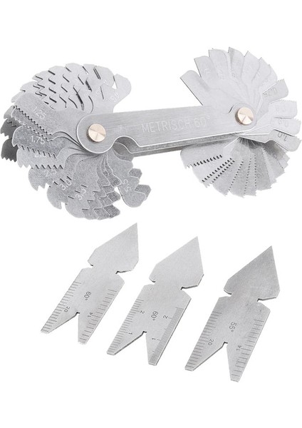 Metrik Abd Sae Vidalı Gösterge + 60 Derece Metrik Gösterge Aracı Seti (Yurt Dışından)