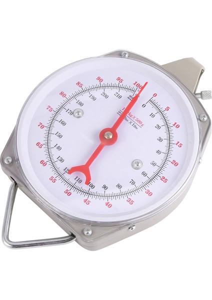 100KG 220LBS Asma Ölçek Kapasite Alaşım Mekanik Asma Ölçekler 12 Kanca (Yurt Dışından) fiyatları