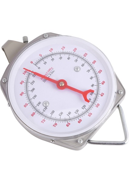 100KG 220LBS Asma Ölçek Kapasite Alaşım Mekanik Asma Ölçekler 12 Kanca (Yurt Dışından) modelleri