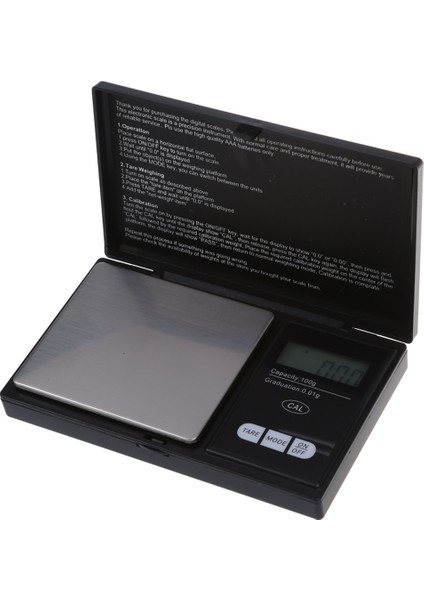 100G * 0 01G Mini LCD Dijital Taşınabilir Cep Mücevher Mücevherat Altın Gram Tartım Ölçeği Siyah (Yurt Dışından)