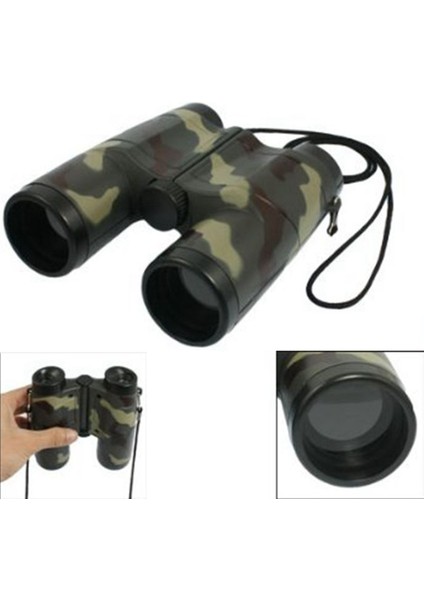2pcs 4x 31MM Lens Kamuflaj Deseni Çocuk Için Binoküler Teleskop + Boyun Kayışı (Yurt Dışından) fiyatları