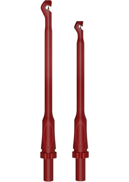 2pcs Multimetre Testi Stick Güvenliği 4mm Jack Poncture Test Kanca Aracı ile Tahribat Olmayan Tel Pikiş Probları J 30036 A (Yurt Dışından)