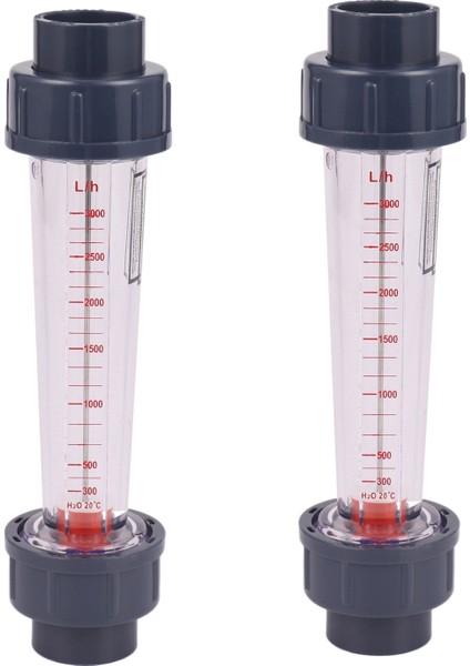2x Lzs-25 Akış Ölçer Plastik Tüp Tip 300-3000L/S Su Rotametre Sıvı Flowmeteter Ölçüm Aletleri Kimyasal Işık Için (Yurt Dışından)