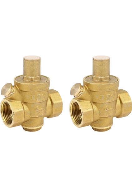 2x DN20 3/4 Inç Ayarlanabilir Su Basıncı Azaltma Regülatör Valfi 1 6mpa Su Basıncı Azaltma Valfı (Yurt Dışından)