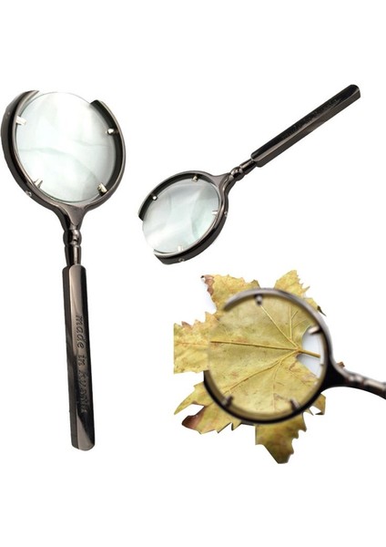 10X Vintage Okuma Büyüteç Optik Cam Büyütme Cam Lens Magnifie Altın (Yurt Dışından) fiyatları