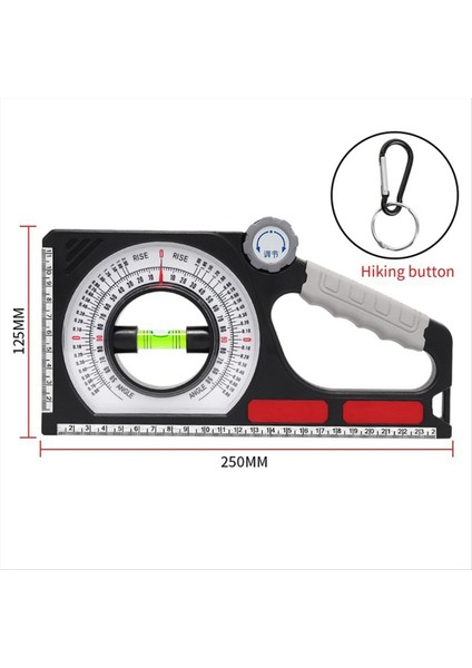 Mühendislik Eğim Ölçeği Eğim Ölçüm Cetvel Manyetik Yamaç Ölçüm Enstrümanı Profesyonel Eğim Ölçüm Aracı (Yurt Dışından) fiyatları