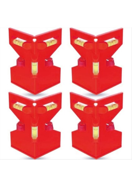 4 Adet Boru Posta ve Işın Tesviye 3 Şişe ile Katlanır Seviye Alet Elastik Döngü ile Ayarlanabilir Boru Seviyesi Için 4pcs (Yurt Dışından)