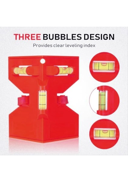 4 Adet Boru Posta ve Işın Tesviye 3 Şişe ile Katlanır Seviye Alet Elastik Döngü ile Ayarlanabilir Boru Seviyesi Için 4pcs (Yurt Dışından) fiyatları