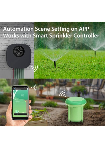 Tuya Zigbee Toprak Nemi Ölçer Sıcaklık Nem Test Cihazı Bitki Monitörü Bahçe Dikimi Için Su Geçirmez Dedektörü (Yurt Dışından) modelleri