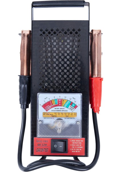 Pil Yük Test Cihazı 100 Amp 12V Araç 6V 6 Volt Schumacher Için 12 Mekanik Kamyon Tipi (Yurt Dışından) fiyatları