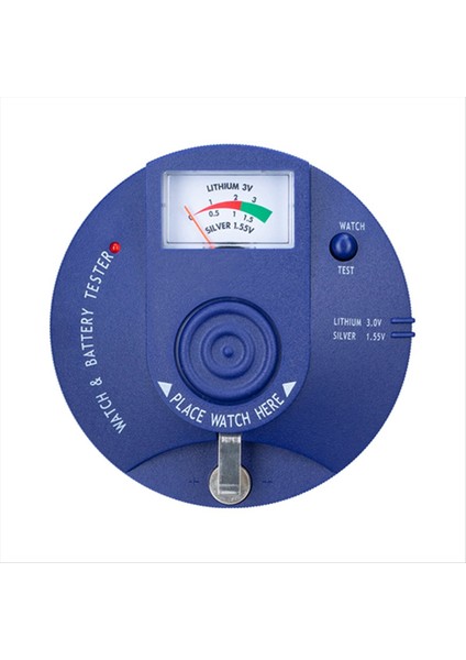 Kuvars Hareket Test Cihazı Dairesel Tip Izleme Pil Nabız Test Cihazı ve 1 5V 3V Düğme Hücre Pil Analizörü (Yurt Dışından)