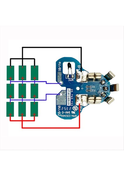 M12 Lı-Ion Pil Plastik Kılıf Pcb Koruma Devre Kartı Milwaukee 12V 48-11-2411 9 x 18650 Için Muhafaza Kabuğu (Yurt Dışından) fırsatları