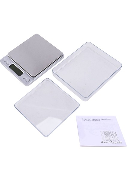 Dijital Ölçek 2000G x 0 1g Takılar Altın Gümüş Para Gram Cep Boyutu Bitki Tanesi (Yurt Dışından)