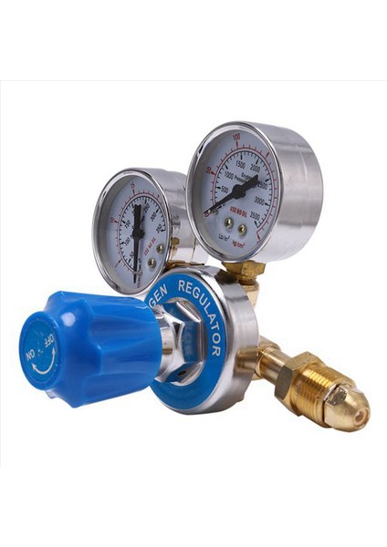 3x Oksijen Gaz Şişesi Regülatörleri O2 Azaltma Basınç Inhaler Çift Gösterge Regülatörü Oksijen Tankı Regülatörü (Yurt Dışından) fiyatları