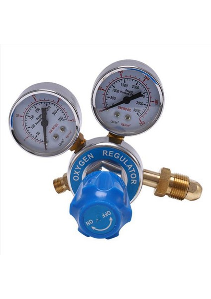 3x Oksijen Gaz Şişesi Regülatörleri O2 Azaltma Basınç Inhaler Çift Gösterge Regülatörü Oksijen Tankı Regülatörü (Yurt Dışından) modelleri