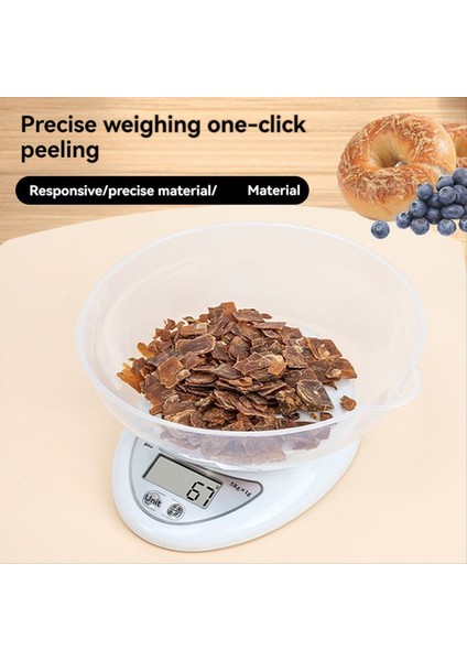 5kg/1g LED Ölçekler Gıda Kahve Dengesi Ağırlık Taşınabilir Dijital Pişirme Ölçeği Mutfak Aksesuarları Aracı (Yurt Dışından) fırsatları