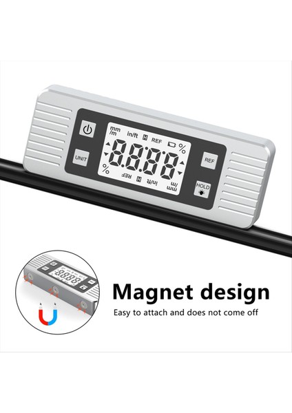Dijital Aralık Inklinometre Seviye Açı Ölçer Ölçüm Açısı Ölçer Metre Magnet 90 Derece Cetvel Dijital Seviye Kutusu (Yurt Dışından) indirimleri