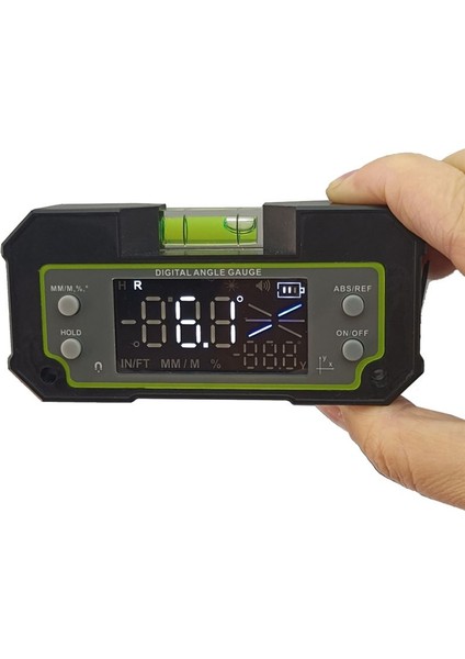 Bluetooth Seviye Incinometre Çift Eksen Dijital Prensıce Ölçüm Açısı Cetvel Bıax Şarj Edilebilir Manyetik Seviye Kutusu (Yurt Dışından) fırsatları