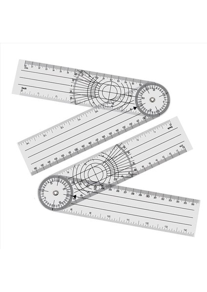8 Adet Gonyometre Fizyoterapisi 360 Derece Rotasyon Izi Fizyoterapi Fizyoterapi Için Pvc Spor Terapisi (Yurt Dışından) modelleri