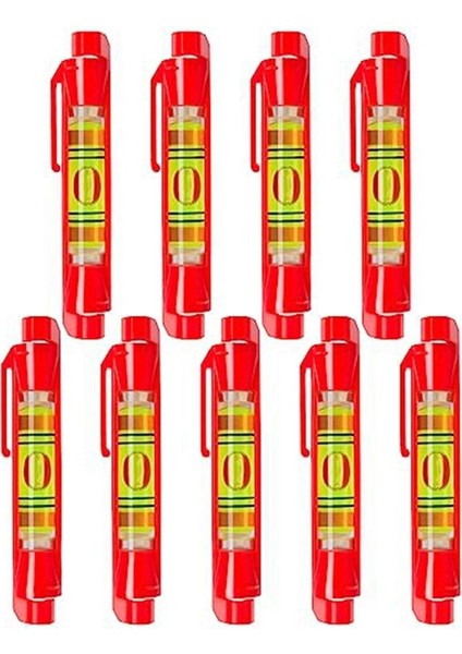 Hat Seviyesi 9pcs String Hat Leveler Araçları 3 Inç Asmak Için Küçük Cep Kabarcık Seviyeleri Duvar Art Mason (Yurt Dışından)